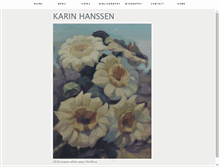 Tablet Screenshot of karin-hanssen.be